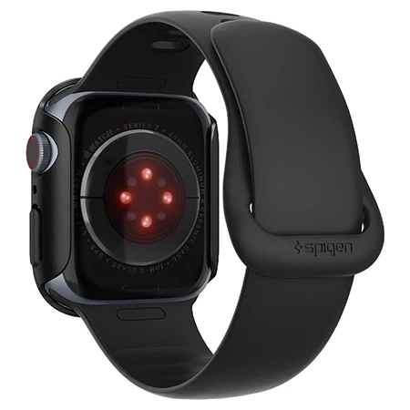 Spigen Thin Fit protective case for Apple Watch 7/ 8/ 9 45 mm - black