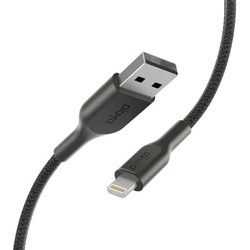 Belkin Playa Lightning braided cable for Apple iPhone 1 m - black