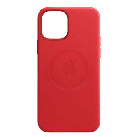 Apple iPhone 12 mini Leather Case MagSafe MHK73ZE/A - red (Scarlet)