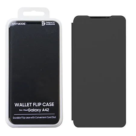 Samsung Galaxy A42 5G Anymode Wallet Flip Case - black