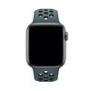 Apple Watch 1/ 2/ 3/ 4/ 5/ 6/ 7 Series 38/ 40/ 41mm Nike Sport Band MTMU2ZM/A - Turquoise/Black (Celestial Teal/Black)