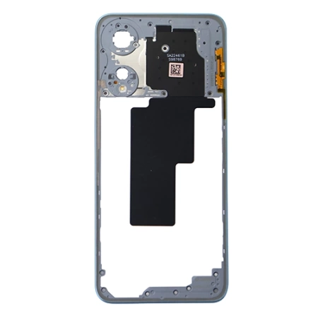 Korpus, ramka boczna do Oppo A78 5G oryginalny - niebieski (Glowing Blue)