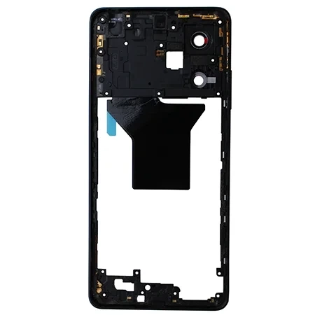 Body, side frame for Xiaomi Redmi Note 12 Pro 5G - black