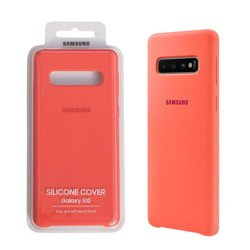 Samsung Galaxy S10 etui Silicone Cover EF-PG973THEGWW - różowe