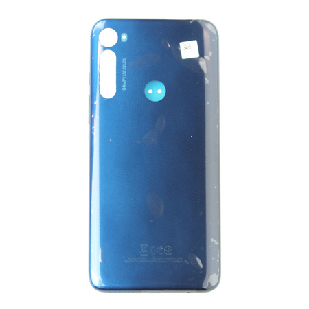 Motorola One Fusion Plus battery flap - blue (Twilight Blue)