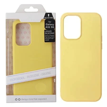 Samsung Galaxy A52 5G Just Must Candy phone case - yellow