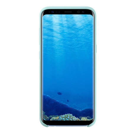 Silicone case for Samsung Galaxy S8 phone - mint