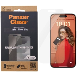 Szkło hartowane do Apple iPhone 15 Pro PanzerGlass Classic Fit