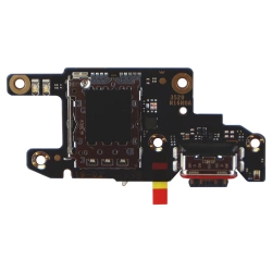 Board with USB-C charging connector, SIM card reader and microphone for Xiaomi Redmi Note 12 Pro Plus 5G