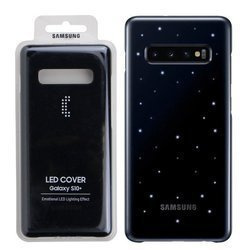 Etui na telefon Samsung Galaxy S10 Plus LED Cover - czarne