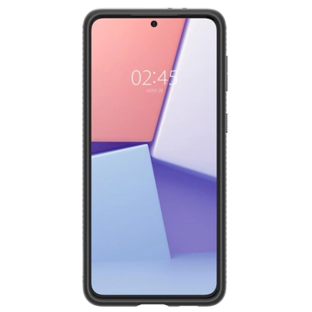 Etui na telefon Samsung Galaxy S21/ S21 5G Spigen Liquid Air - czarne (Matte Black)