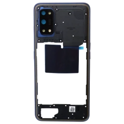 Body, side frame for Realme 7 Pro original - blue (Mirror Blue)