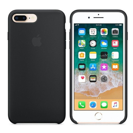 Silicone case for Apple iPhone 7 Plus/ 8 Plus - black