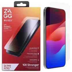 Tempered glass for Apple iPhone 15 Pro Max Zagg InvisibleShield Glass XTR3