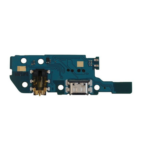 Samsung Galaxy A20E board with USB-C charging connector + headphone connector + microphone