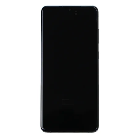 LCD display with frame for Samsung Galaxy S20 Plus - gray (Cosmic Gray)