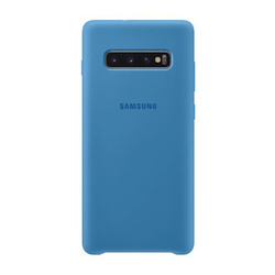 Samsung Galaxy S10 Plus Silicone Cover phone case - blue [OUTLET]