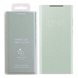 Etui na telefon Samsung Galaxy Note 20 Smart LED View Cover - miętowe