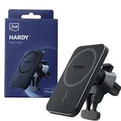 Car mount with induction charger for iPhone grille with MagSafe 3mk Hardy MagCharger