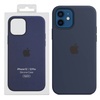 Etui silikonowe do Apple iPhone 12/ 12 Pro - granatowe (Deep Navy)