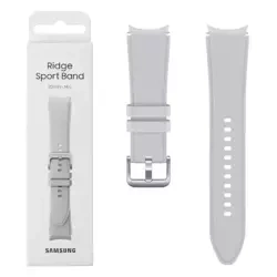 Samsung Ridge Sport Band 20mm M/L for Galaxy Watch 4/ Watch 4 Classic/ Watch 5/ Watch 5 Pro - gray (Aura Glow)