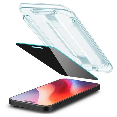 Szkło hartowane na Apple iPhone 16 Pro Max Spigen Glas.TR EZ FIT Privacy