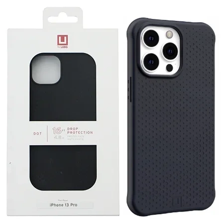 Case for Apple iPhone 13 Pro UAG Dot [U] - Black (Black)