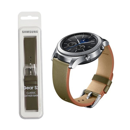 Samsung Gear S3 Classic Leather Band ET-YSL76MGEGWW - green