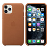 Apple iPhone 11 Pro Leather Case MWYD2ZM/A - brown (Saddle Brown)