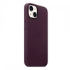 Apple iPhone 13 Leather Case MagSafe MM143ZM/A - purple (Dark Cherry)