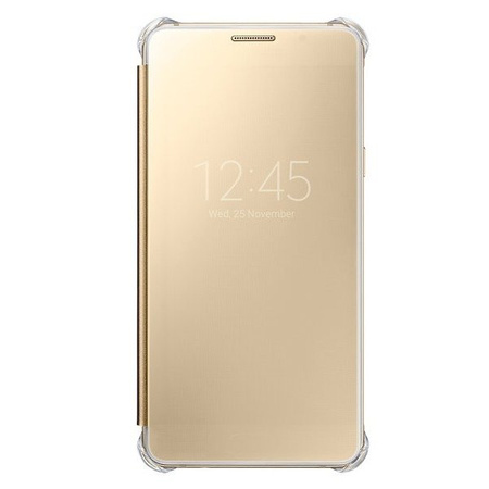 Samsung Galaxy A5 2016 Clear View Cover phone case - gold