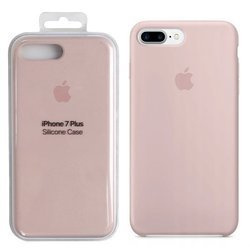 Etui silikonowe Apple iPhone 7 Plus/ 8 Plus -  różowe (Pink Sand)