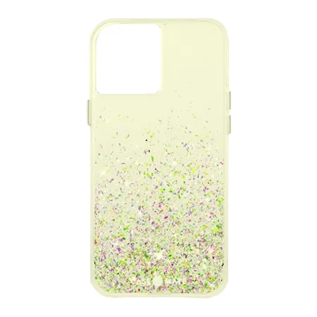 Case for Apple iPhone 12/ 12 Pro Case-Mate Twinkle Ombre - transparent gold with glitter (Confetti)