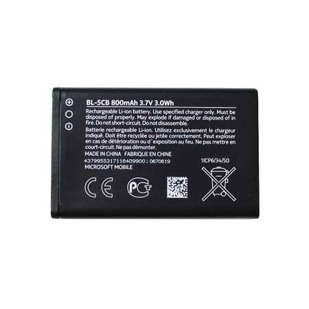 Nokia 1800/1616/100/105/113 original BL-5CB battery - 800 mAh