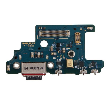 Samsung Galaxy S20 Plus board with USB-C charging connector and microphone