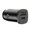 Baseus 30W car charger - black