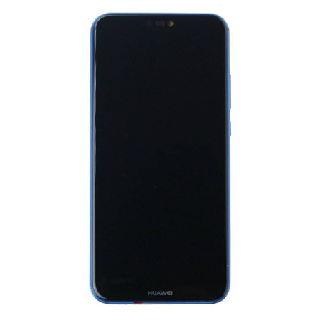 Huawei P20 Lite wyświetlacz LCD z baterią - niebieski