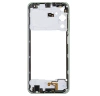 Body, side frame for Samsung Galaxy A05s - black 