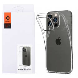 Apple iPhone 14 Pro Max silicone case Spigen Liquid Crystal ACS04809 - transparent