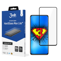 Szkło hartowane na cały ekran do Xiaomi Poco X3 3MK Hard Glass Max Lite