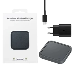 Ładowarka indukcyjna Samsung Super Fast Wireless Charger 15W - czarna