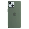 Apple iPhone 15 Silicone Case MagSafe - Green (Cypress)