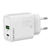 Ładowarka sieciowa Mobile Origin Wall Charger MO12 20W - biała