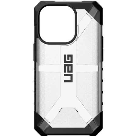 Case for Apple iPhone 14 Pro UAG Plasma - transparent with black frame (Ice)