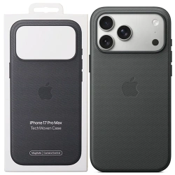 Etui Apple iPhone 17 Pro Max TechWoven Case MagSafe Camera Control - czarne