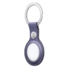 Apple AirTag Leather Key Ring - purple (Wisteria)