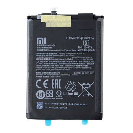 Xiaomi Redmi 9/ Redmi Note 9 original battery BN54 - 5020 mAh 