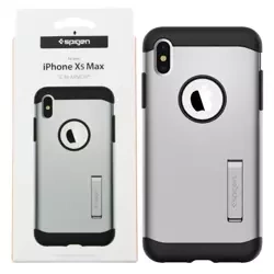 Spigen Slim Armor Case for Apple iPhone Xs Max - Silver (Satin Silver)