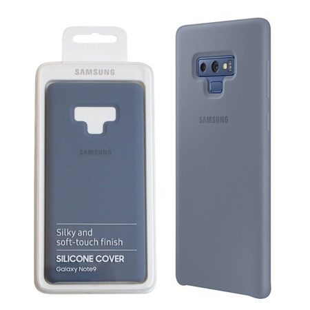 Samsung Galaxy Note 9 Silicone Cover phone case - blue