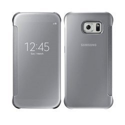 Samsung Galaxy S6 Clear View Cover case EF-ZG920BSE - silver